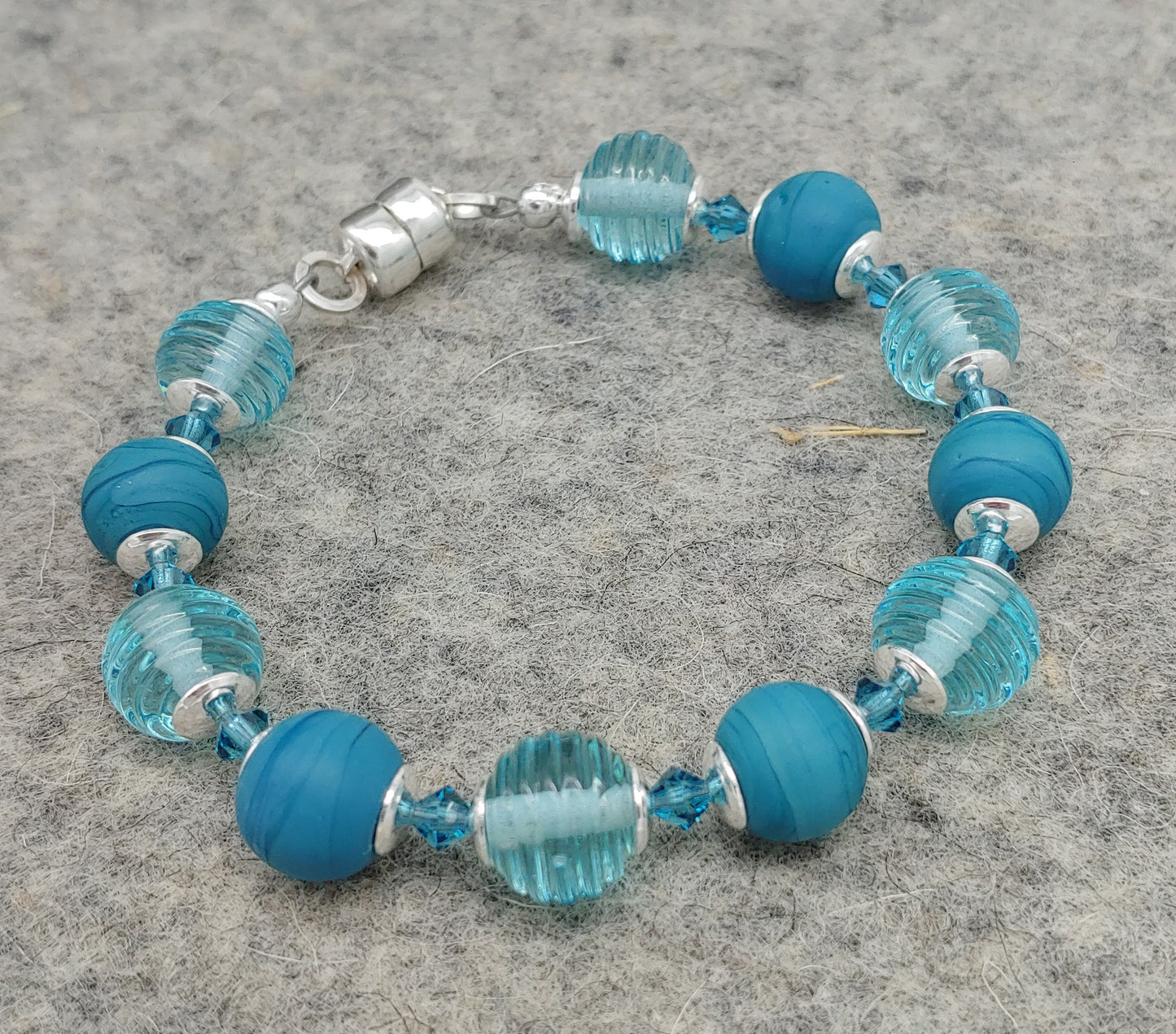 BTC, Bracelet Texture Teal