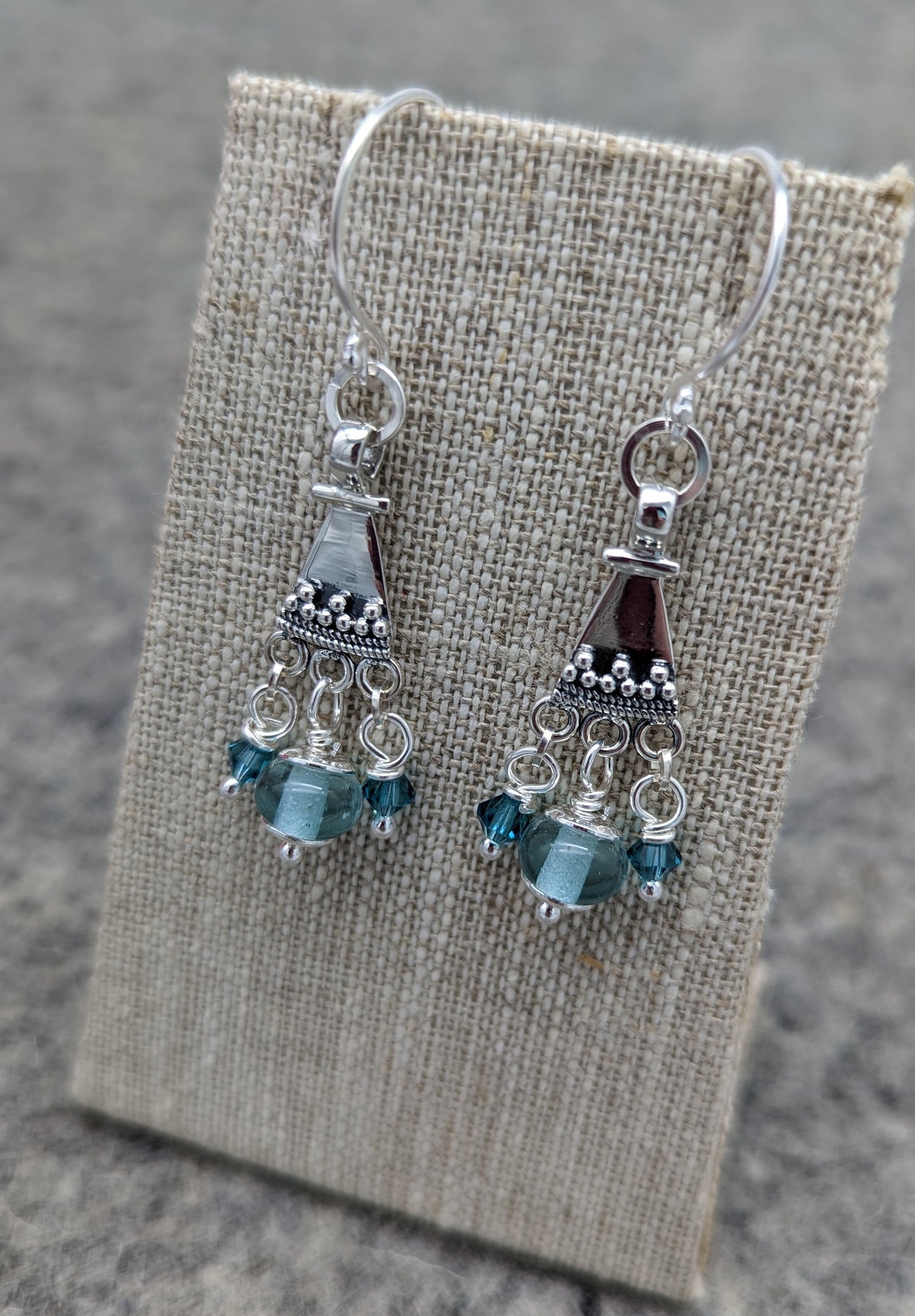 ECS*, Earrings, Chandelier Style